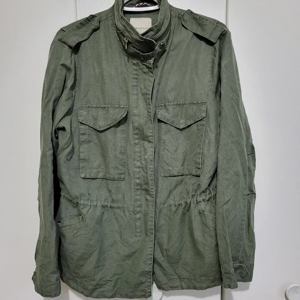 Utility field jacket. Size Madium. - Picture 3 of 12